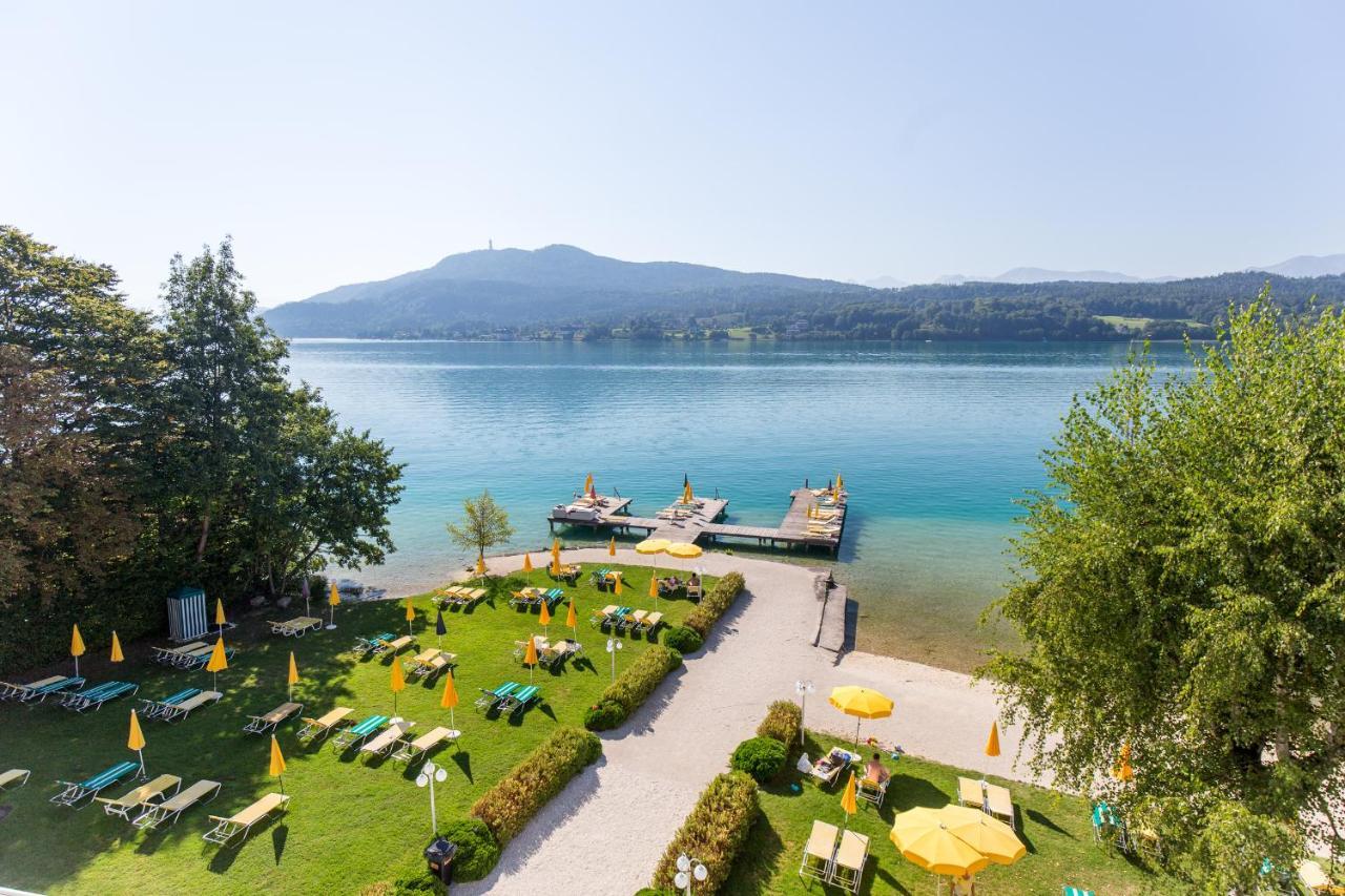 Werzers Seehotel Wallerwirt Techelsberg Dış mekan fotoğraf